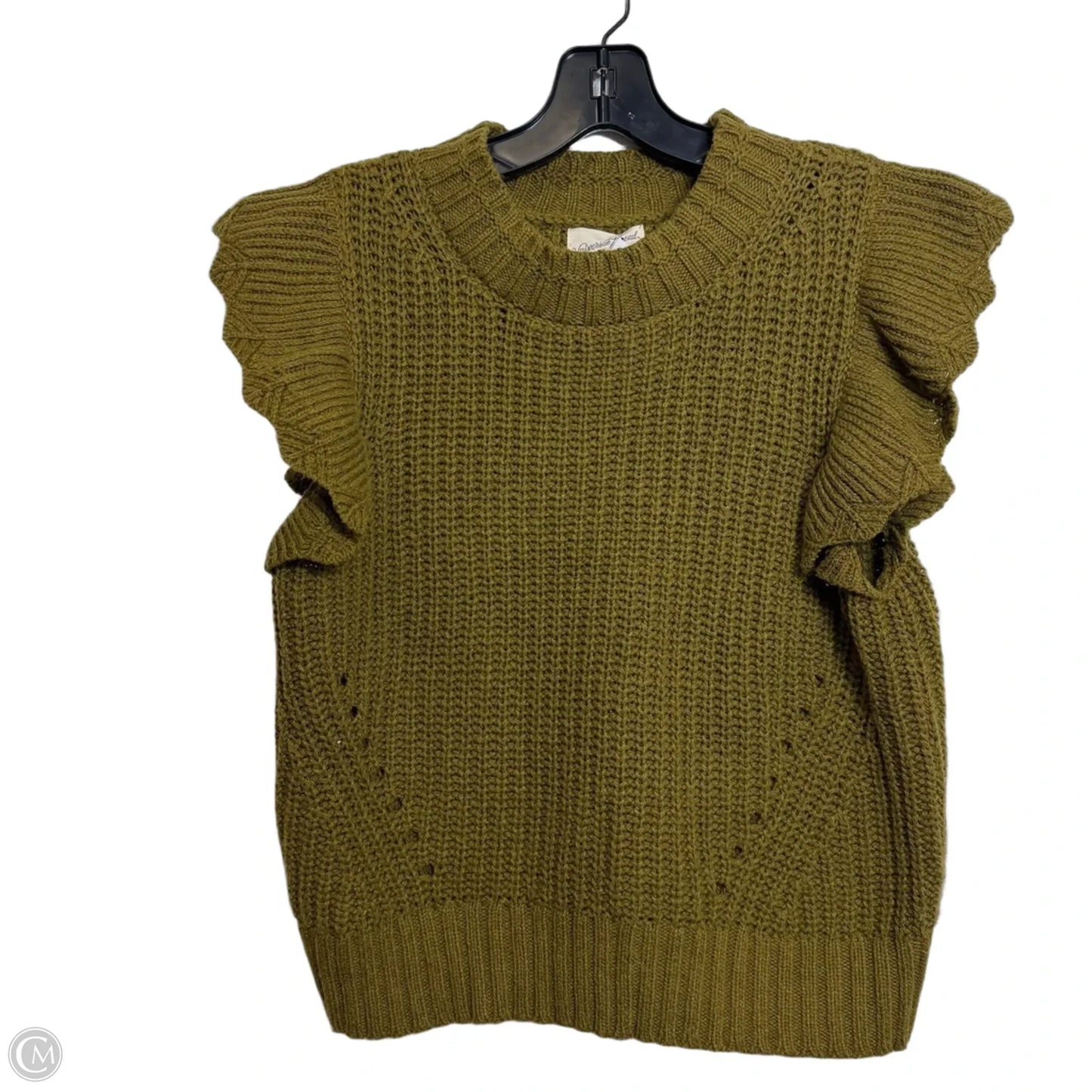 Top Sleeveless By Universal Thread In Green, Size: M