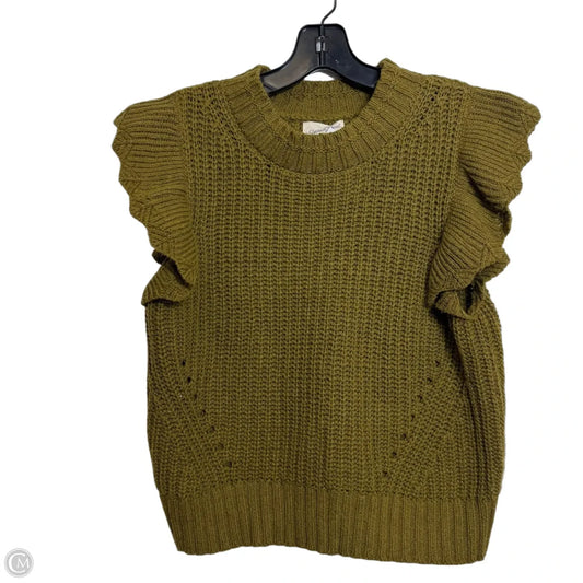 Top Sleeveless By Universal Thread In Green, Size: M