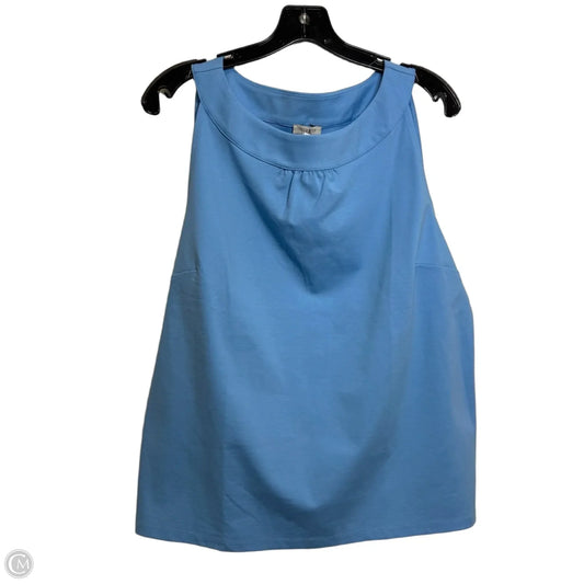 Top Sleeveless By Talbots In Blue, Size: L