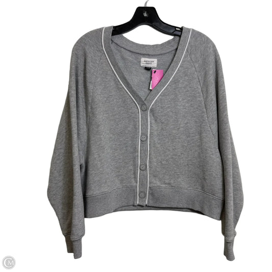 Cardigan By American Eagle In Grey, Size: M