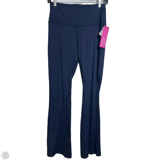 Athletic Leggings By Lululemon In Navy, Size: 8