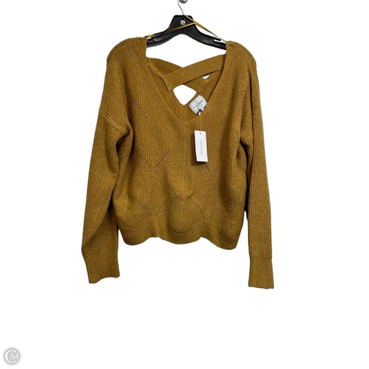 Sweater By Pink Rose In Yellow, Size: L