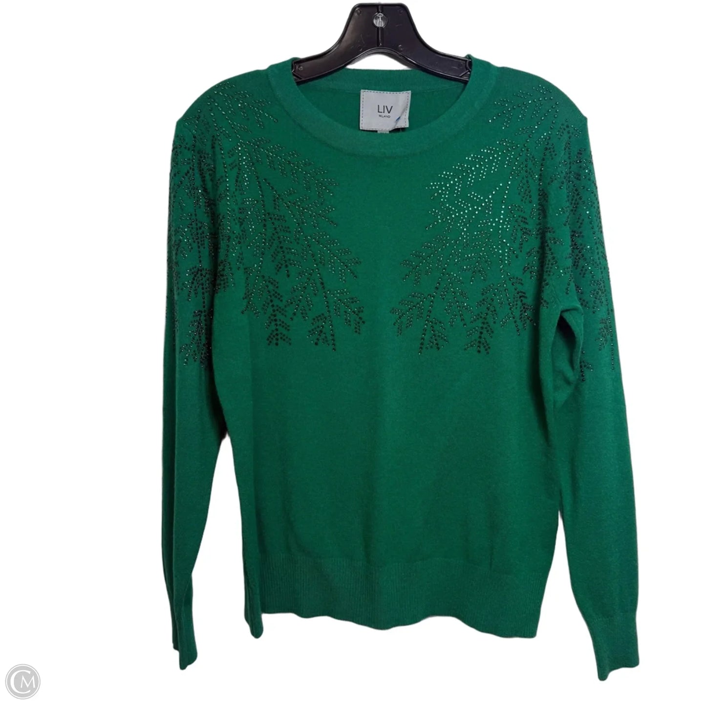 Sweater By Clothes Mentor In Green, Size: Mp