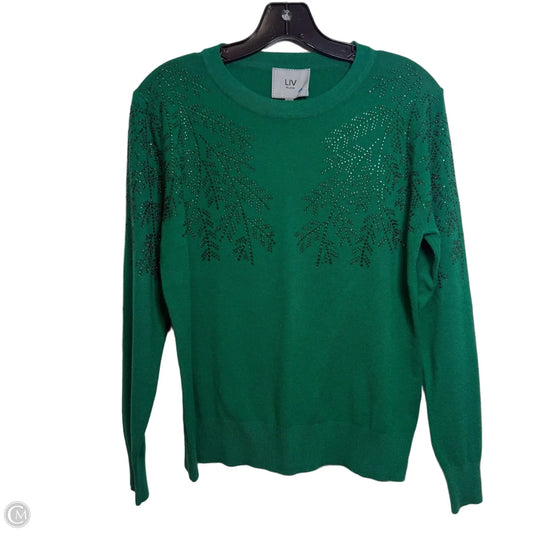 Sweater By Clothes Mentor In Green, Size: Mp