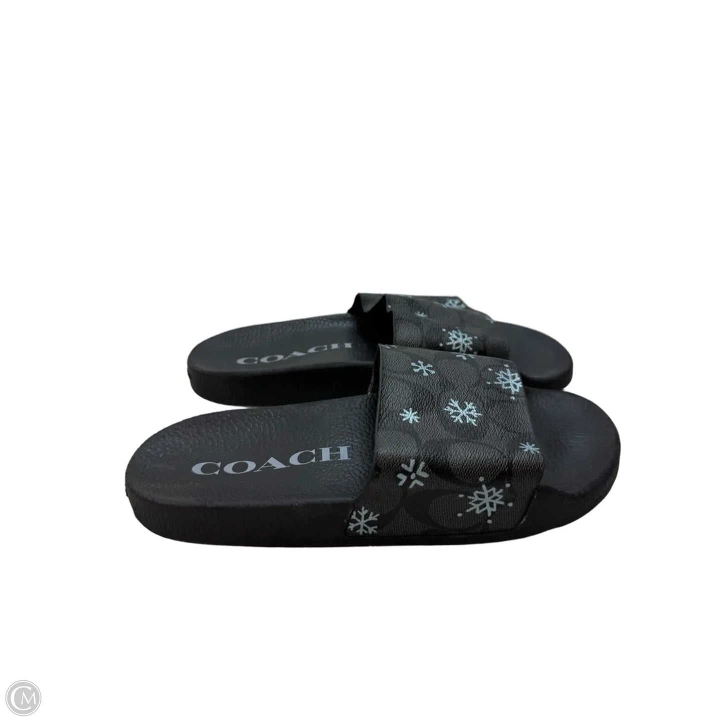 Sandals Designer By Coach In Black, Size: 7