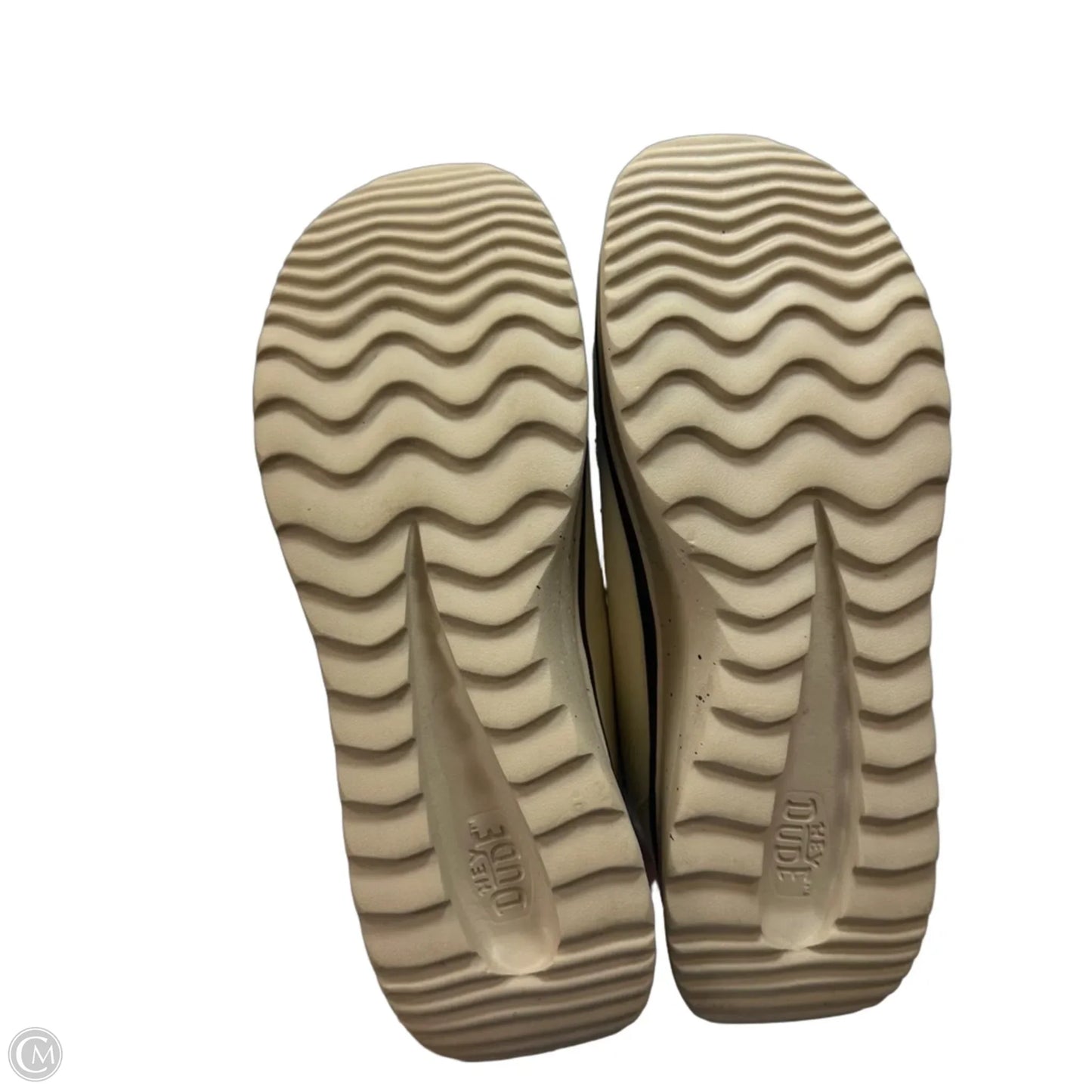 Boots Ankle Flats By Hey Dude In Ivory, Size: 8