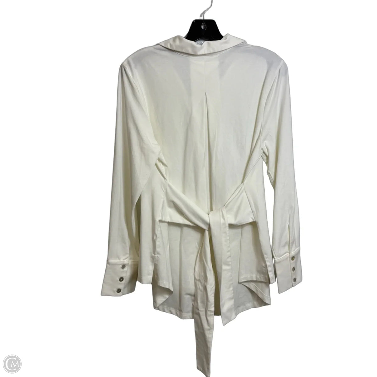 Top Long Sleeve By Wynne Layers In Ivory, Size: S