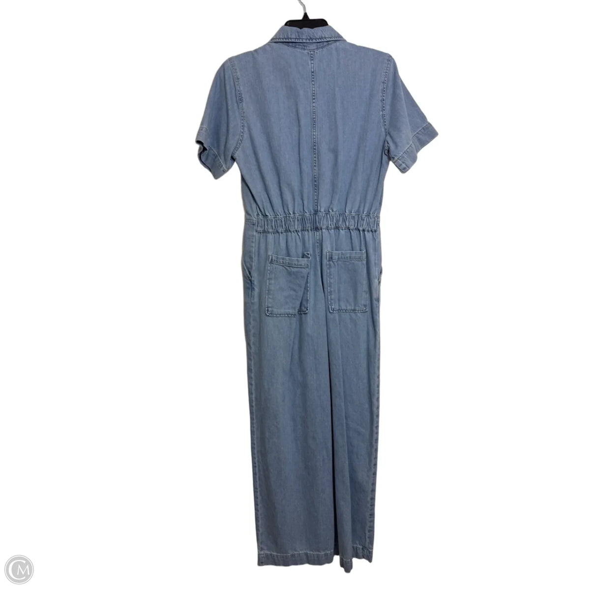 Jumpsuit By Zara In Blue Denim, Size: S
