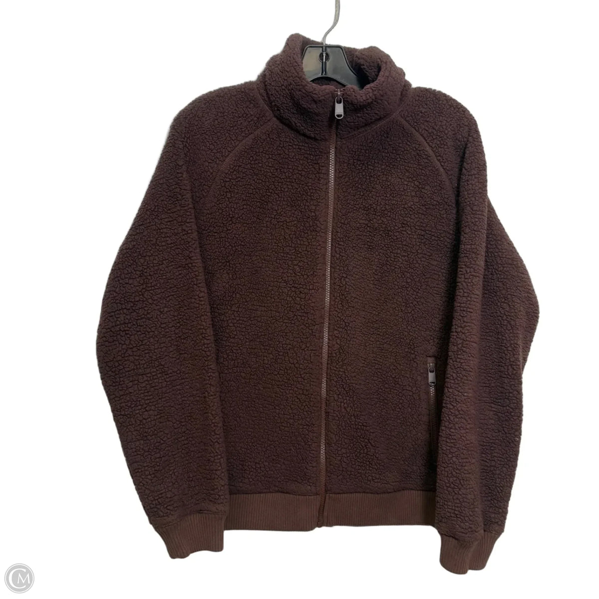 Athletic Jacket By Athleta In Brown, Size: M