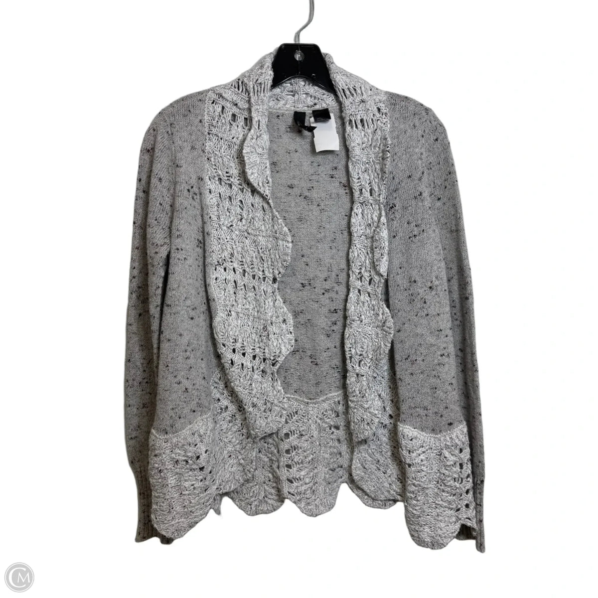 Cardigan By Clothes Mentor In Grey, Size: Xs