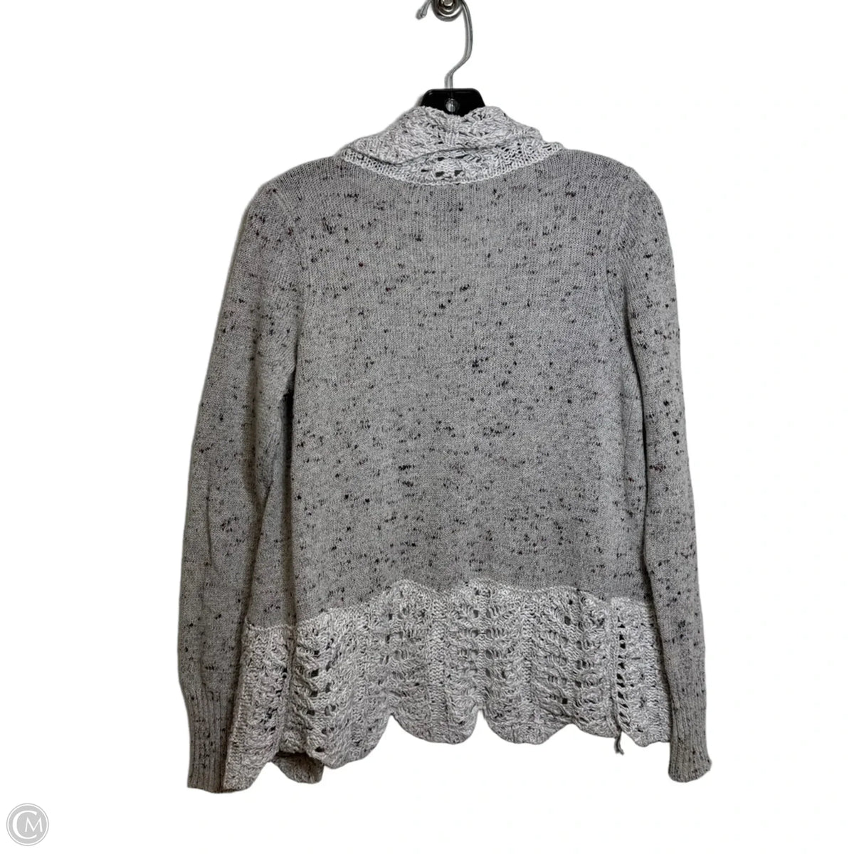 Cardigan By Clothes Mentor In Grey, Size: Xs