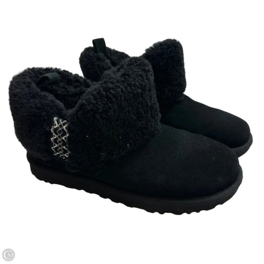 Boots Designer By Ugg In Black, Size: 8