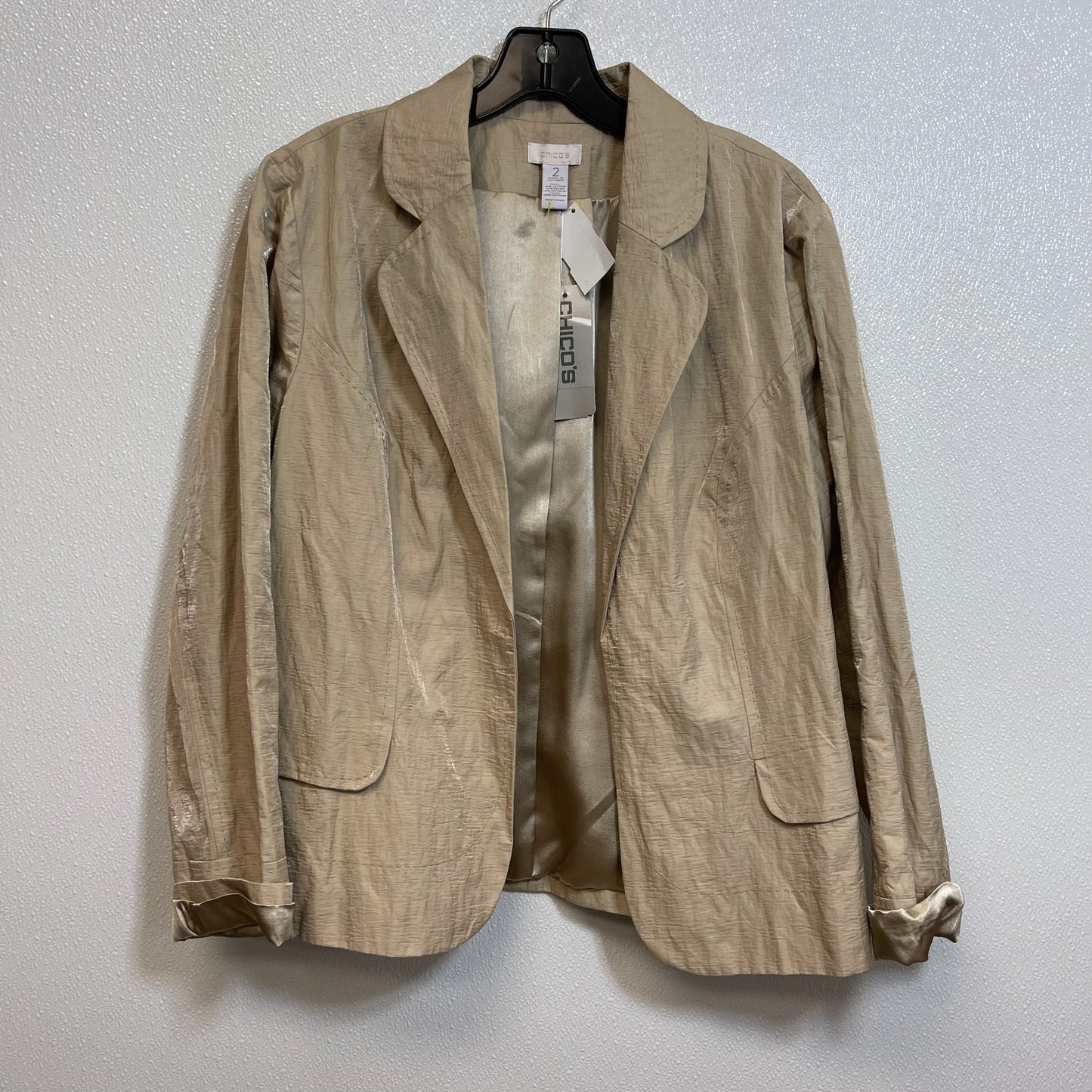 Blazer By Chicos O In Tan, Size: L