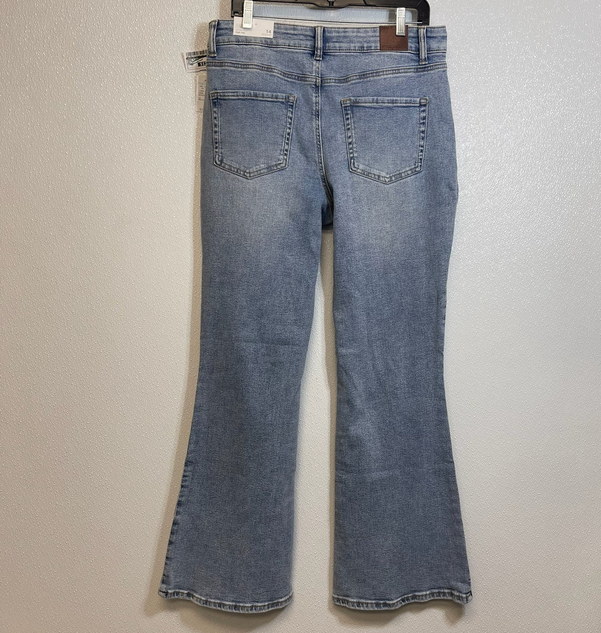 Denim Jeans Flared Maurices O, Size 14