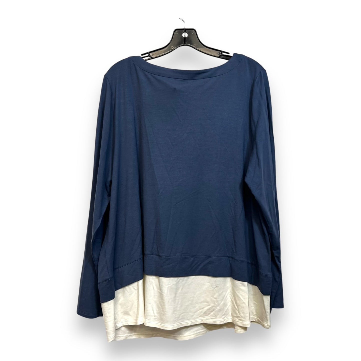 Top Long Sleeve By J Jill O In Blue, Size: Xl