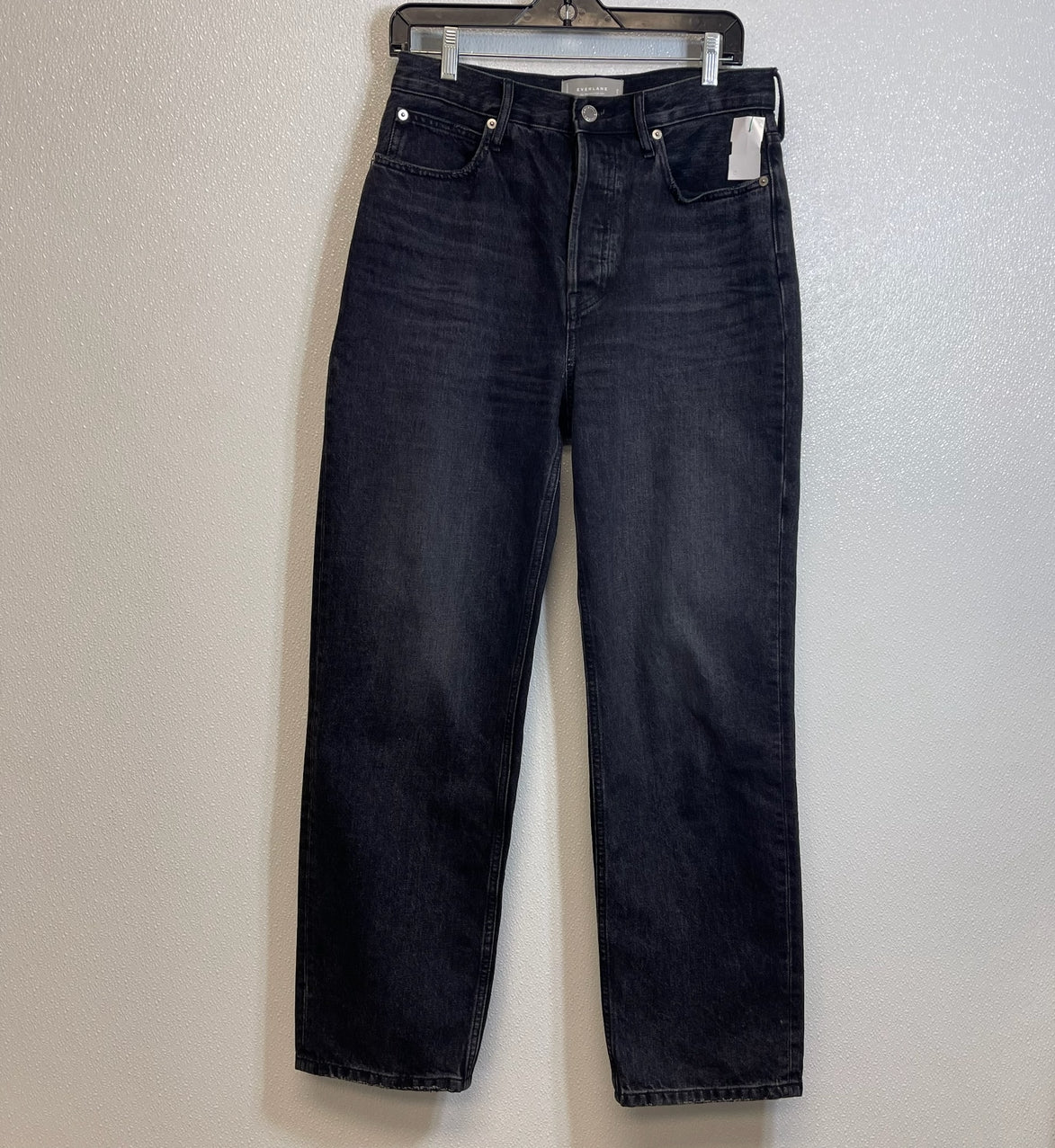 Black Jeans Straight Everlane, Size 6