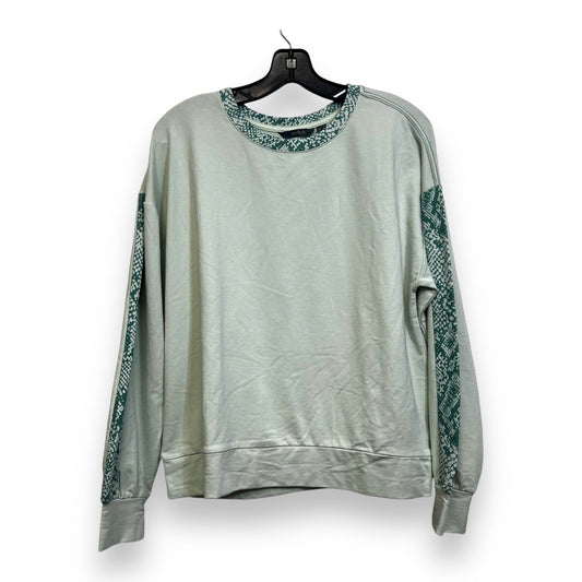 Sweatshirt Crewneck By Clothes Mentor In Green, Size: S