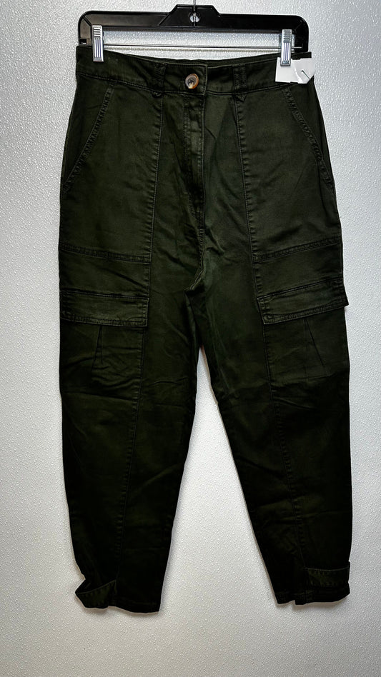 Green Pants Ankle H&m, Size 8