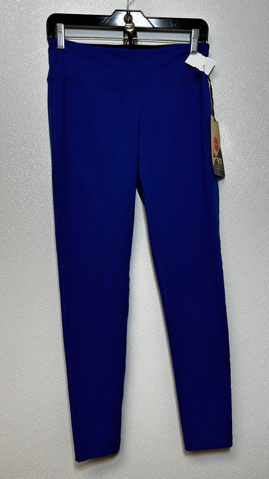 Royal Blue Athletic Leggings 90 Degrees By Reflex, Size S