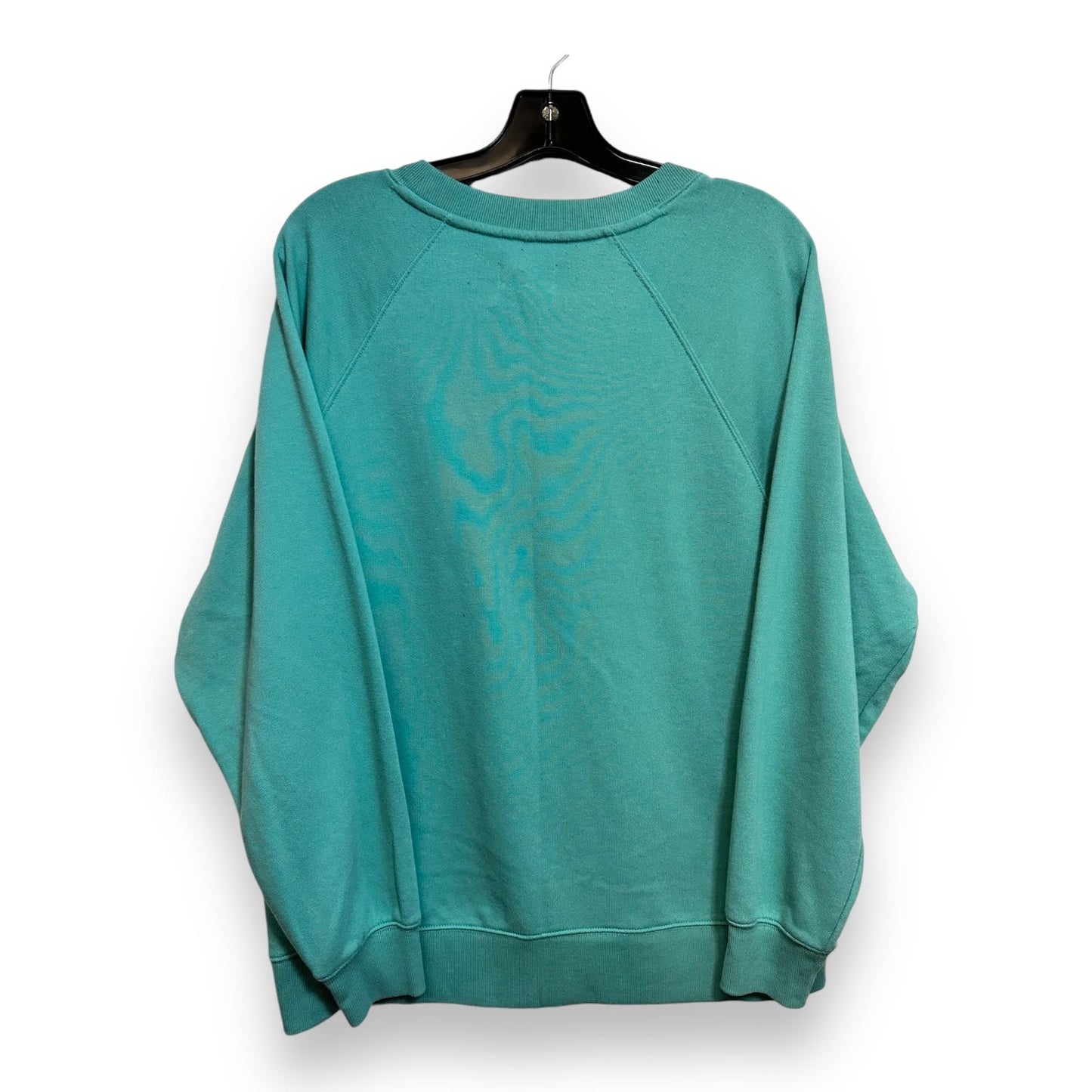 Sweatshirt Crewneck By Lou And Grey In Aqua, Size: M