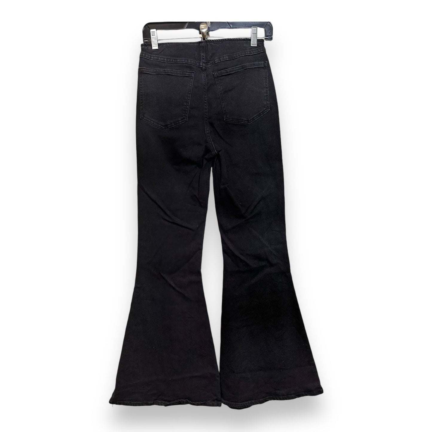 Jeans Flared By Forever 21 In Black, Size: M