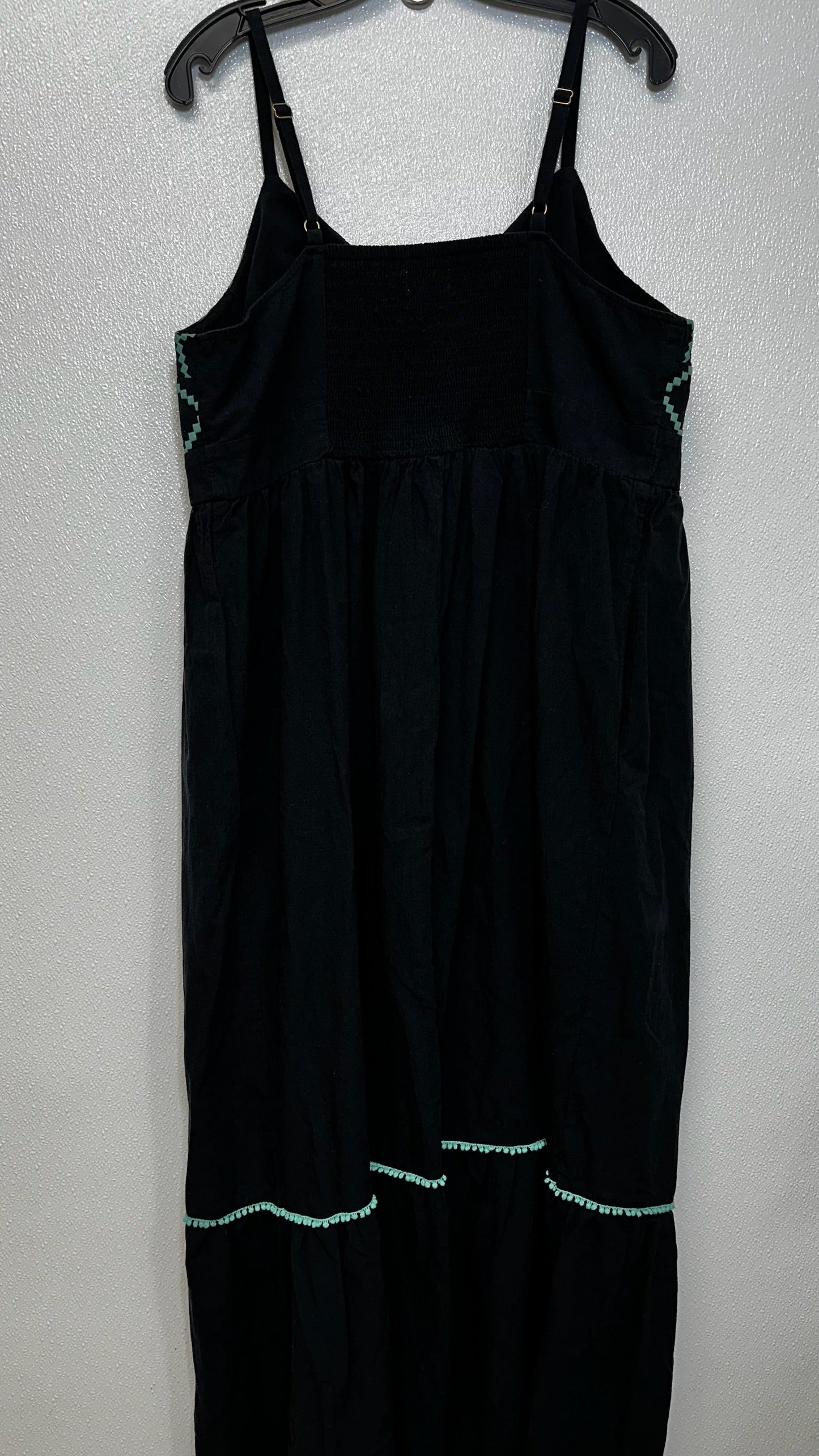 Black Dress Casual Maxi Ava & Viv, Size 1x