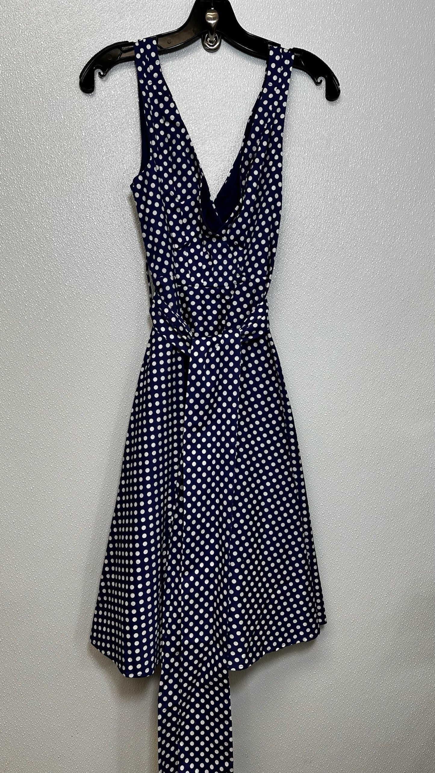 Polkadot Dress Casual Maxi Clothes Mentor, Size L