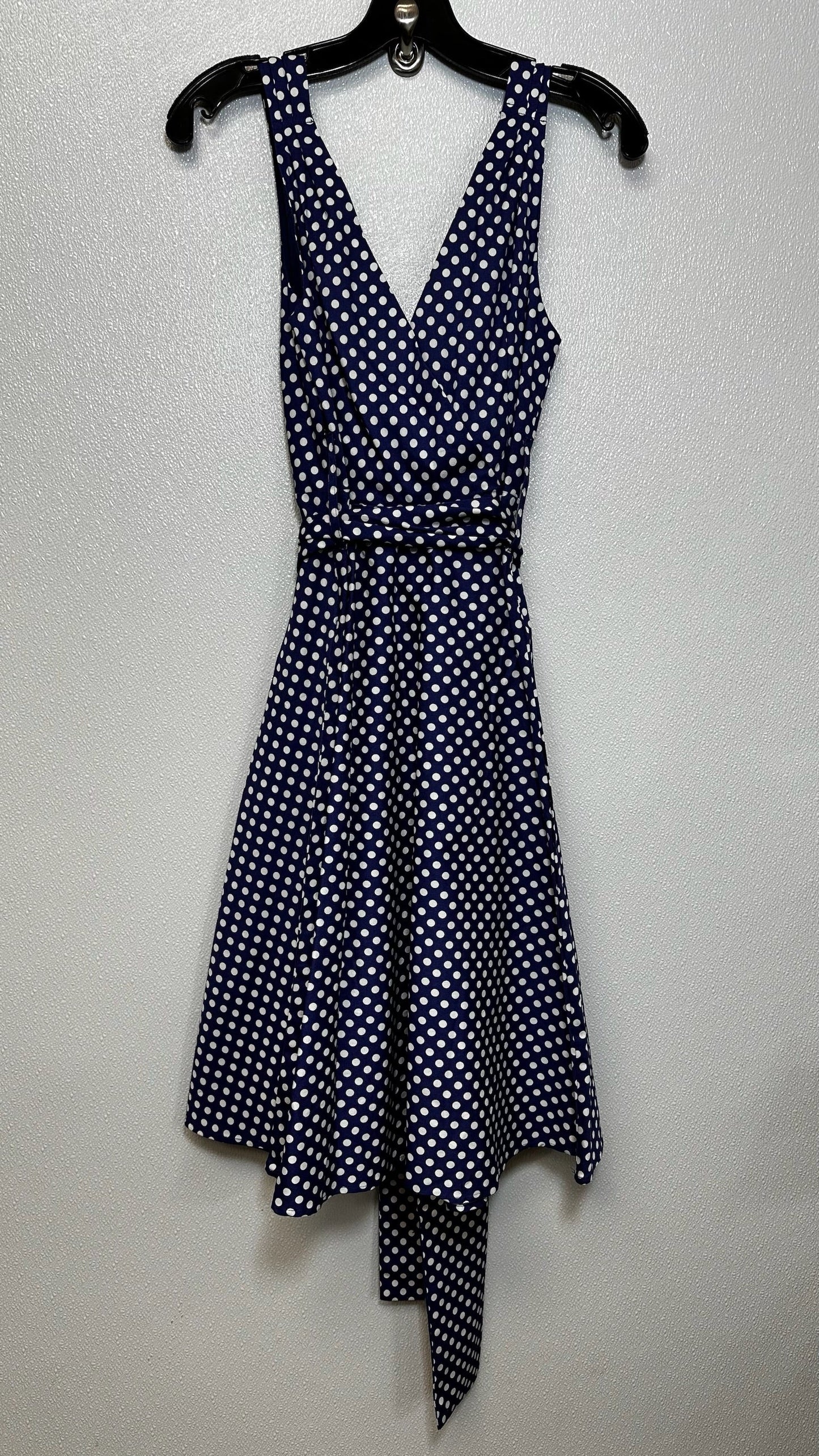 Polkadot Dress Casual Maxi Clothes Mentor, Size L