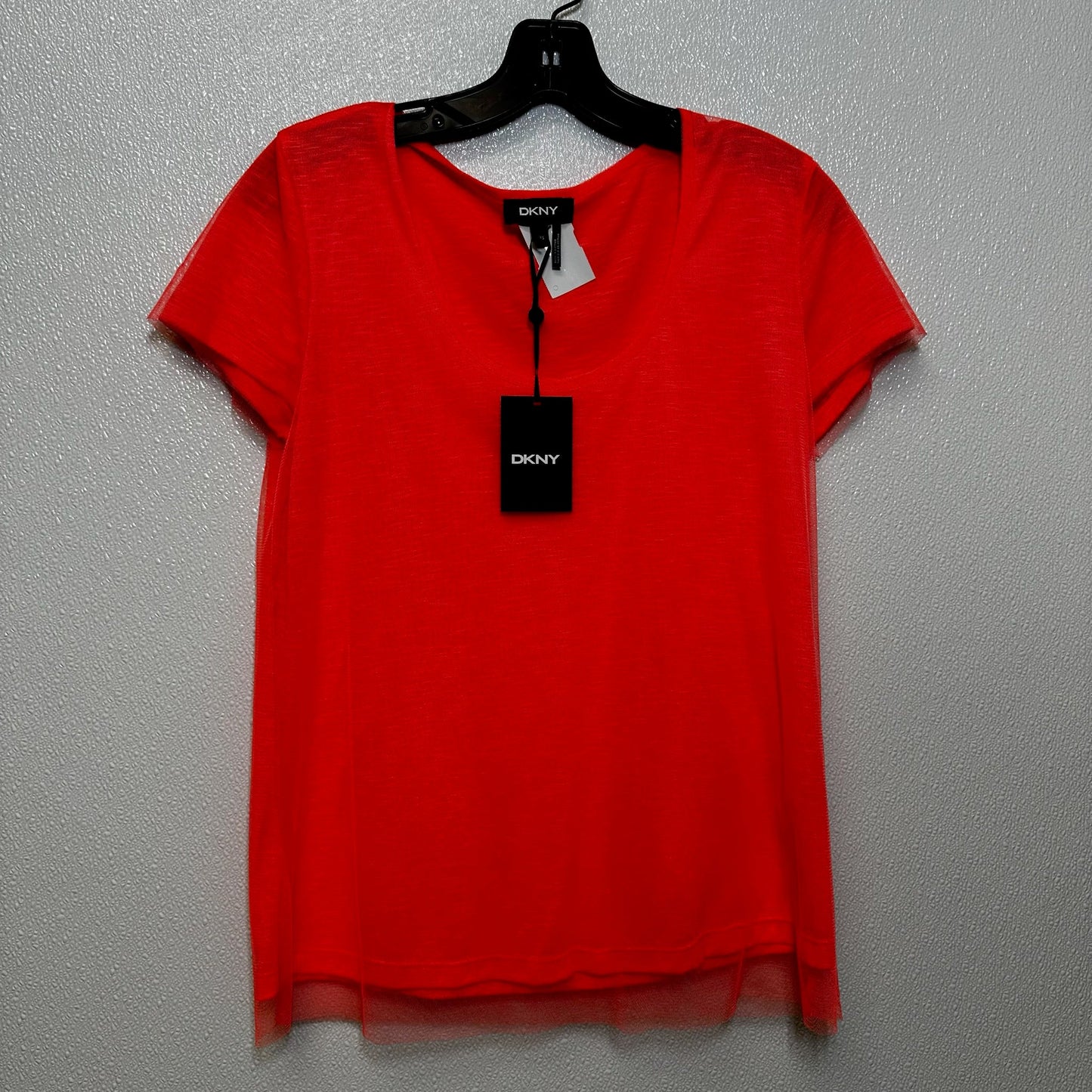 Coral Top Short Sleeve Dkny, Size Xs