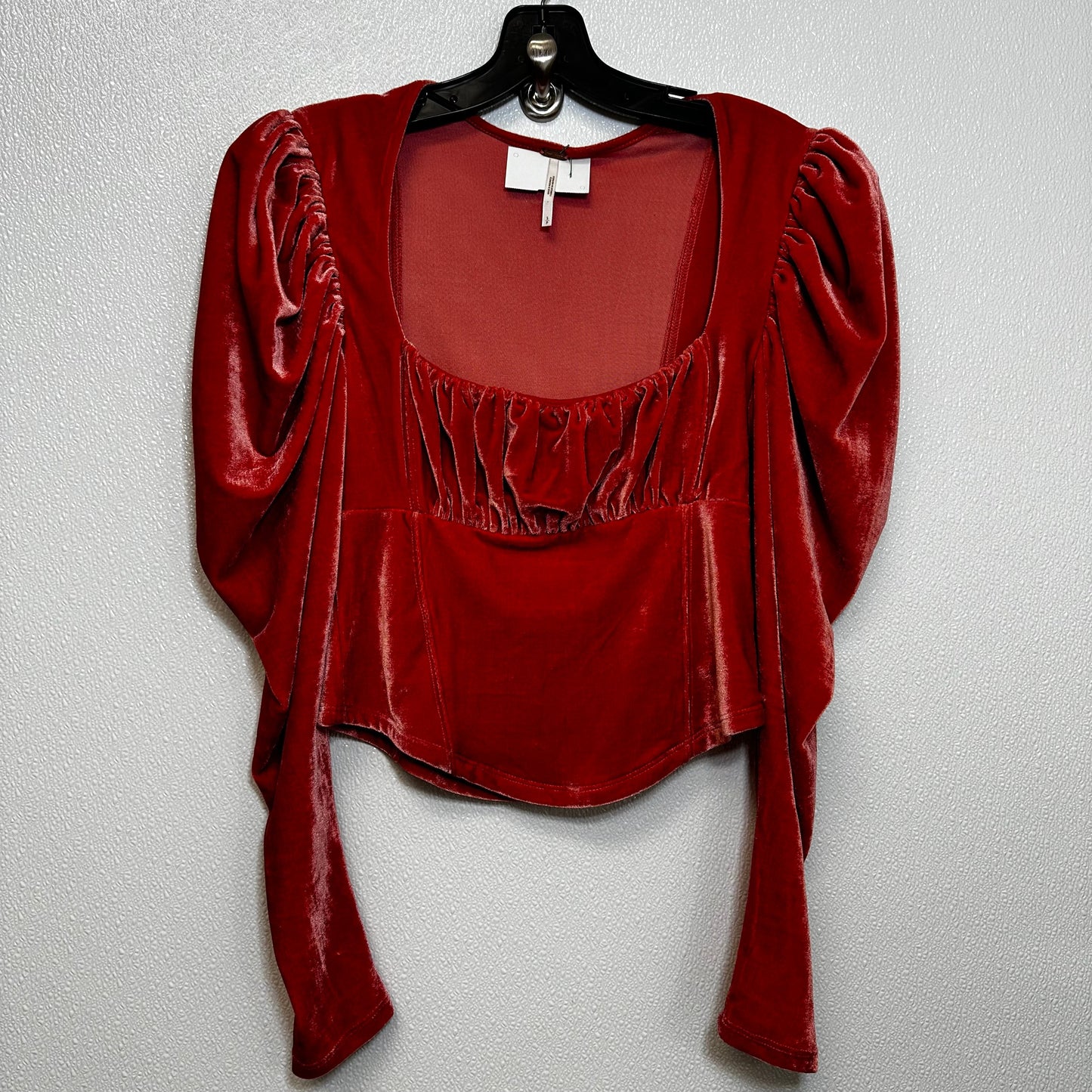 Terracotta Top Long Sleeve Free People, Size S