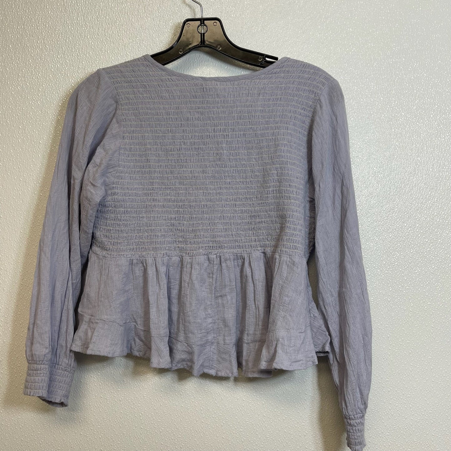 Lavender Top Long Sleeve Free People, Size M
