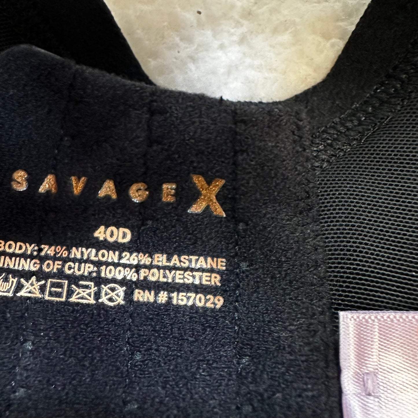 Bra Savage x Fenty bra, Size 40D