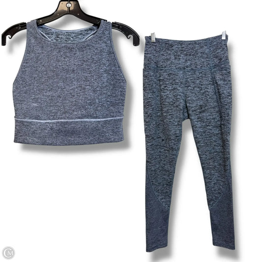 Athletic Pants & bra 2pc By Calia In Blue, Size: M