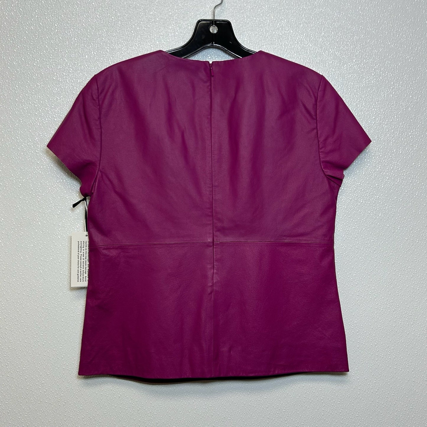 Wine Top Short Sleeve Clothes Mentor, Size 6