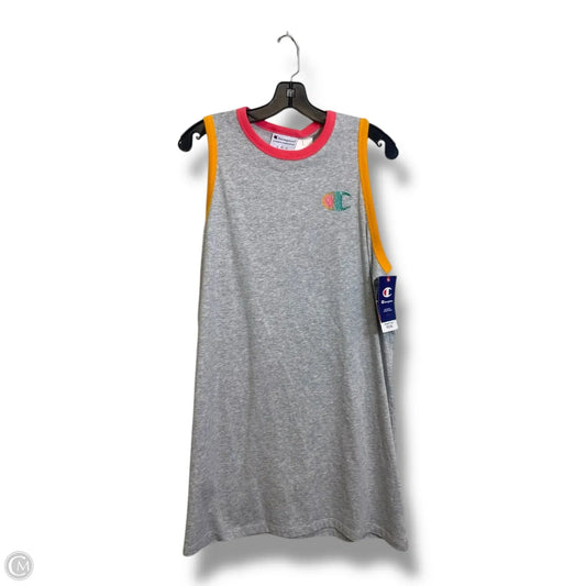 Athletic Dress By Champion In Grey, Size: L