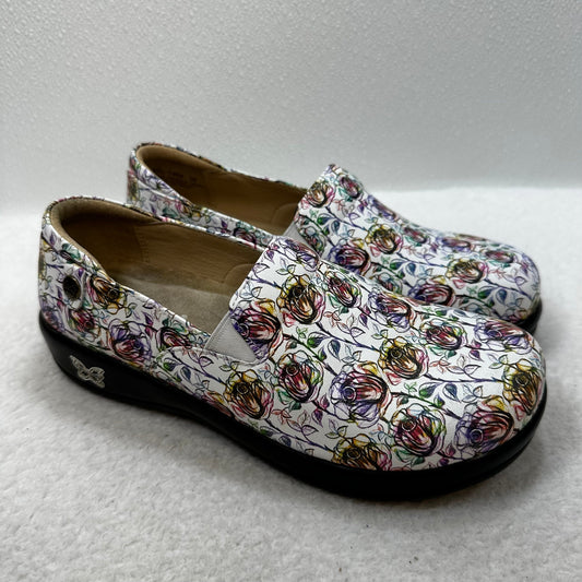 Floral Shoes Flats Other Alegria, Size 7.5