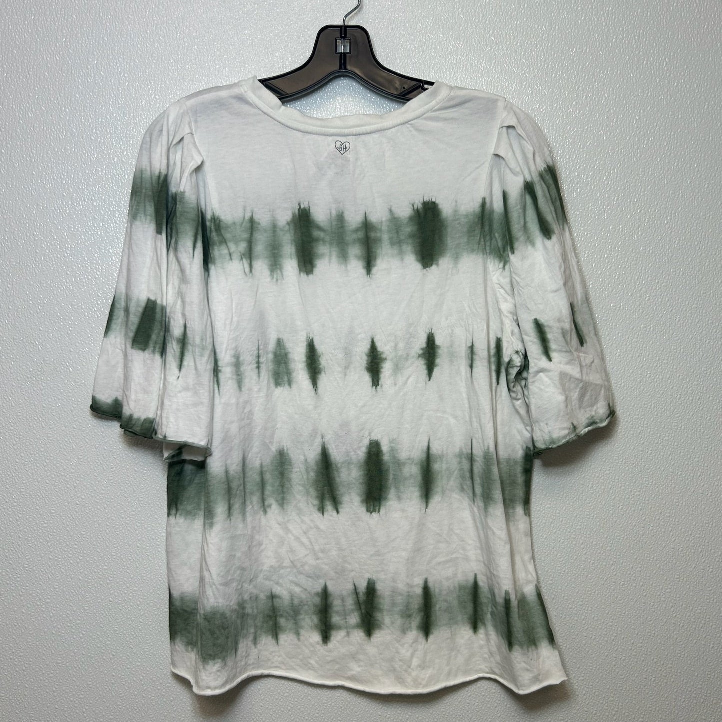 Tie Dye Top Short Sleeve Clothes Mentor, Size M