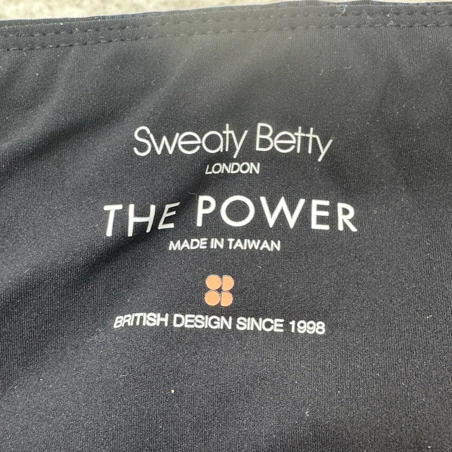 Black Athletic Leggings Sweaty Betty, Size S