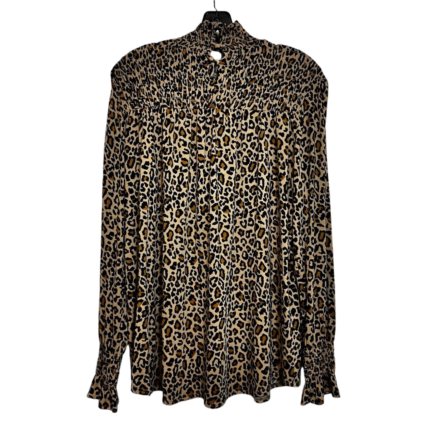 Top Long Sleeve By Clothes Mentor In Animal Print, Size: M