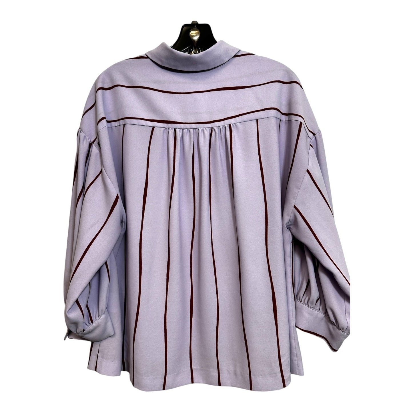 Top Long Sleeve By Alfani In Purple, Size: 1x