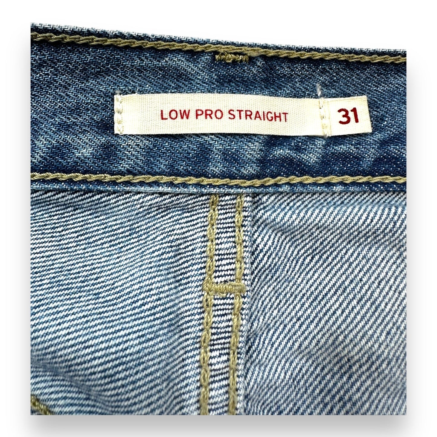 Jeans low pro Straight By Levis In Denim, Size: 12