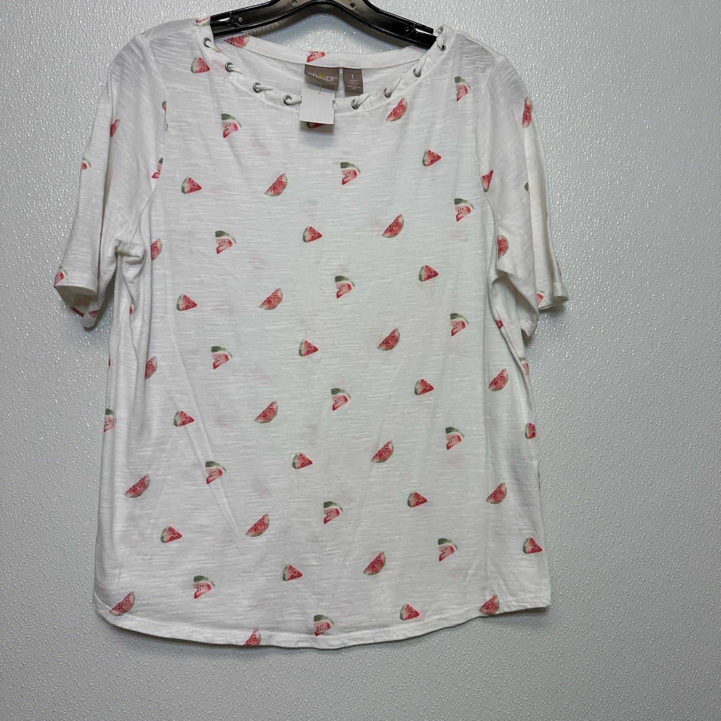 Top Short Sleeve By Chicos O  Size: S