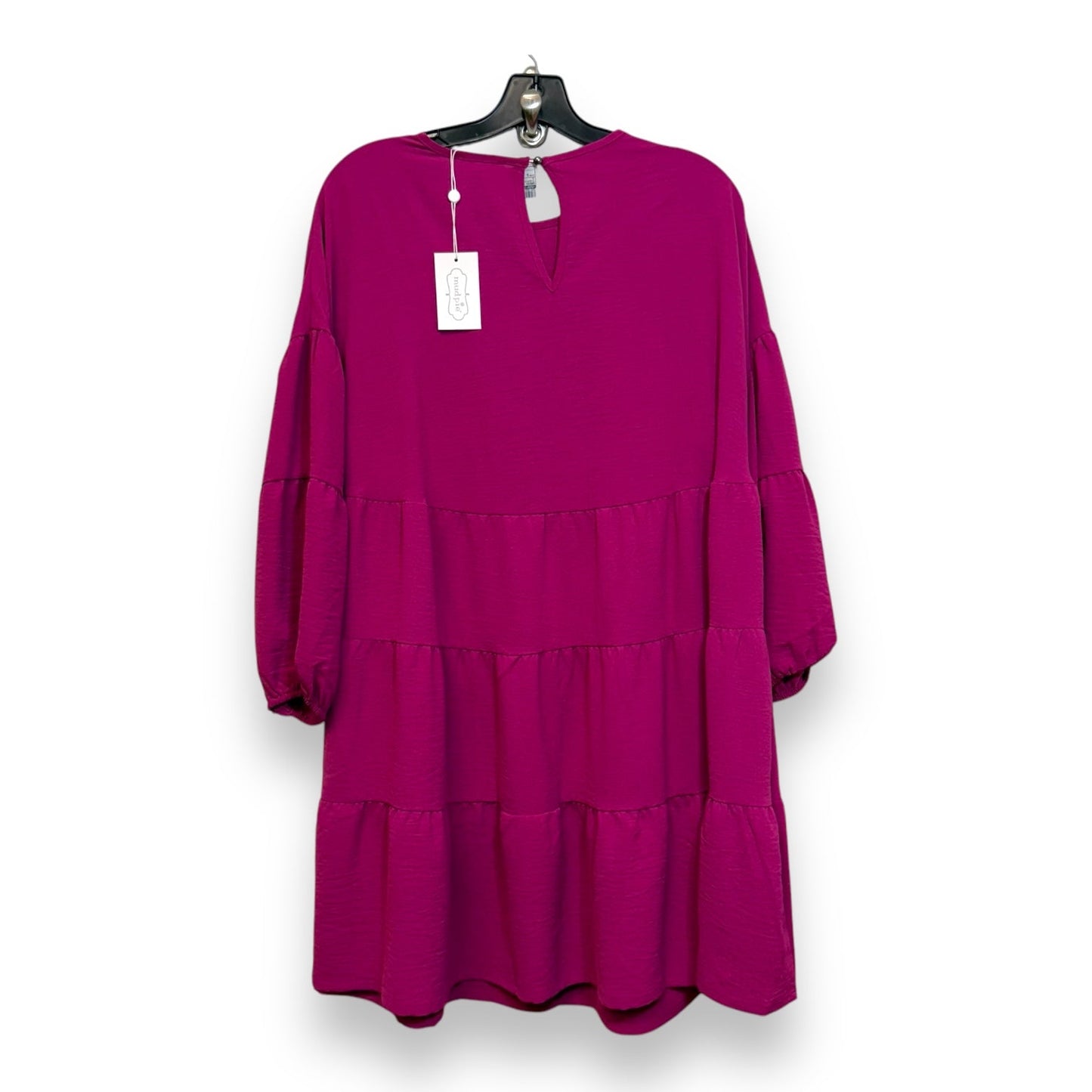 Dress Casual Short By Mudpie In Fuschia, Size: S