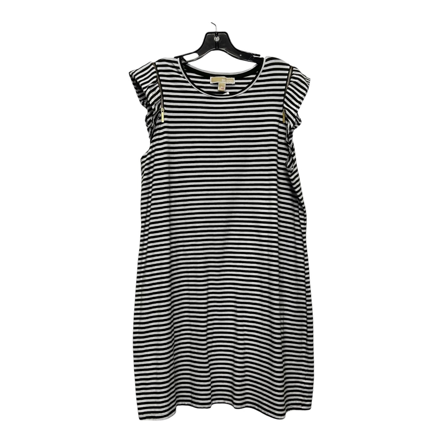 Dress Casual Short By Michael By Michael Kors In Striped, Size: Xl