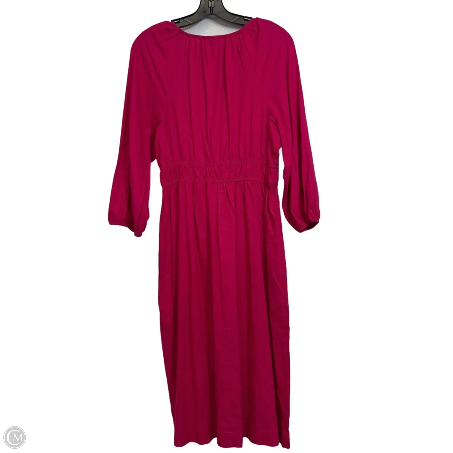 Dress Casual Midi By Universal Thread In Pink, Size: M