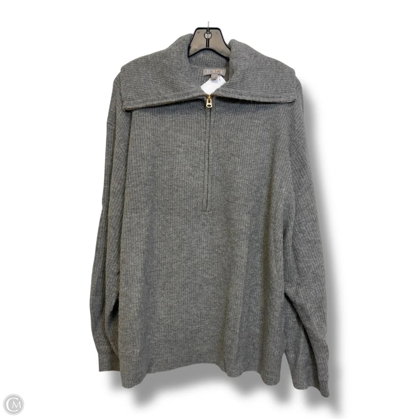Sweater By J. Crew In Grey, Size: Xxl