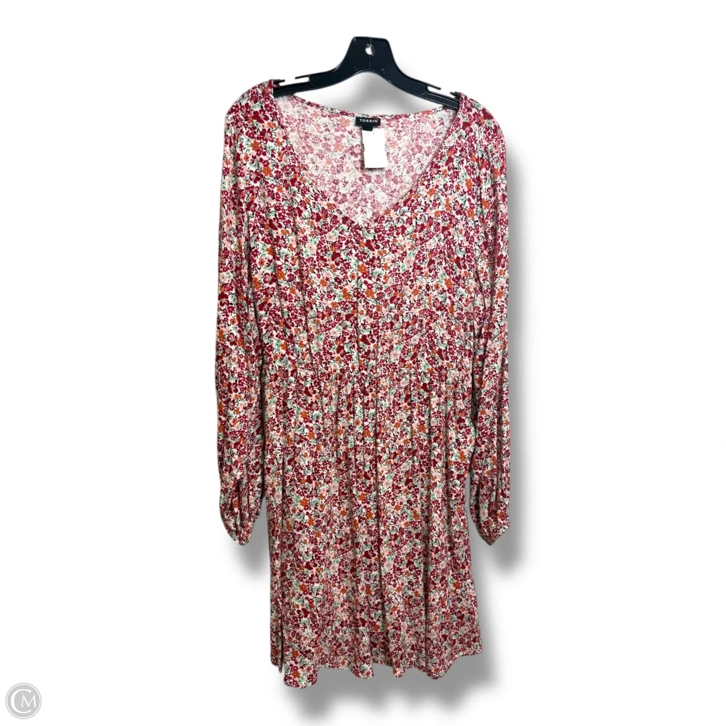 Dress Casual Short By Torrid In Floral Print, Size: L