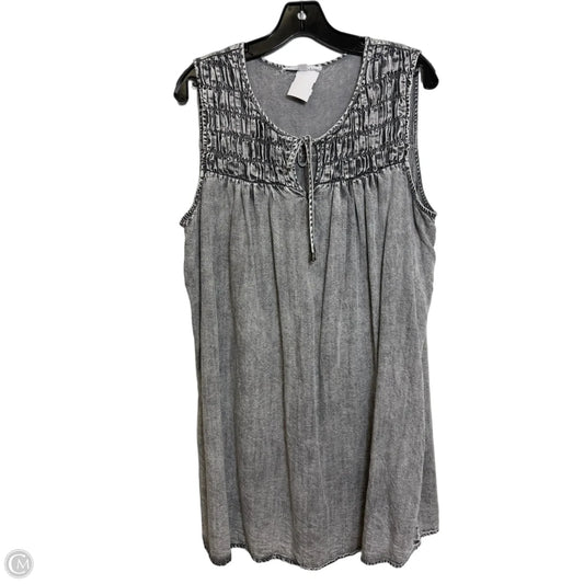 Dress Casual Maxi By Jane And Delancey In Grey, Size: 1x