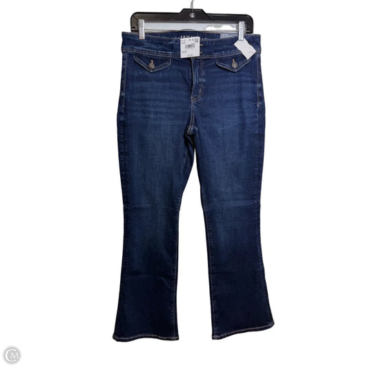 Jeans Boot Cut By American Eagle In Blue, Size: 8S