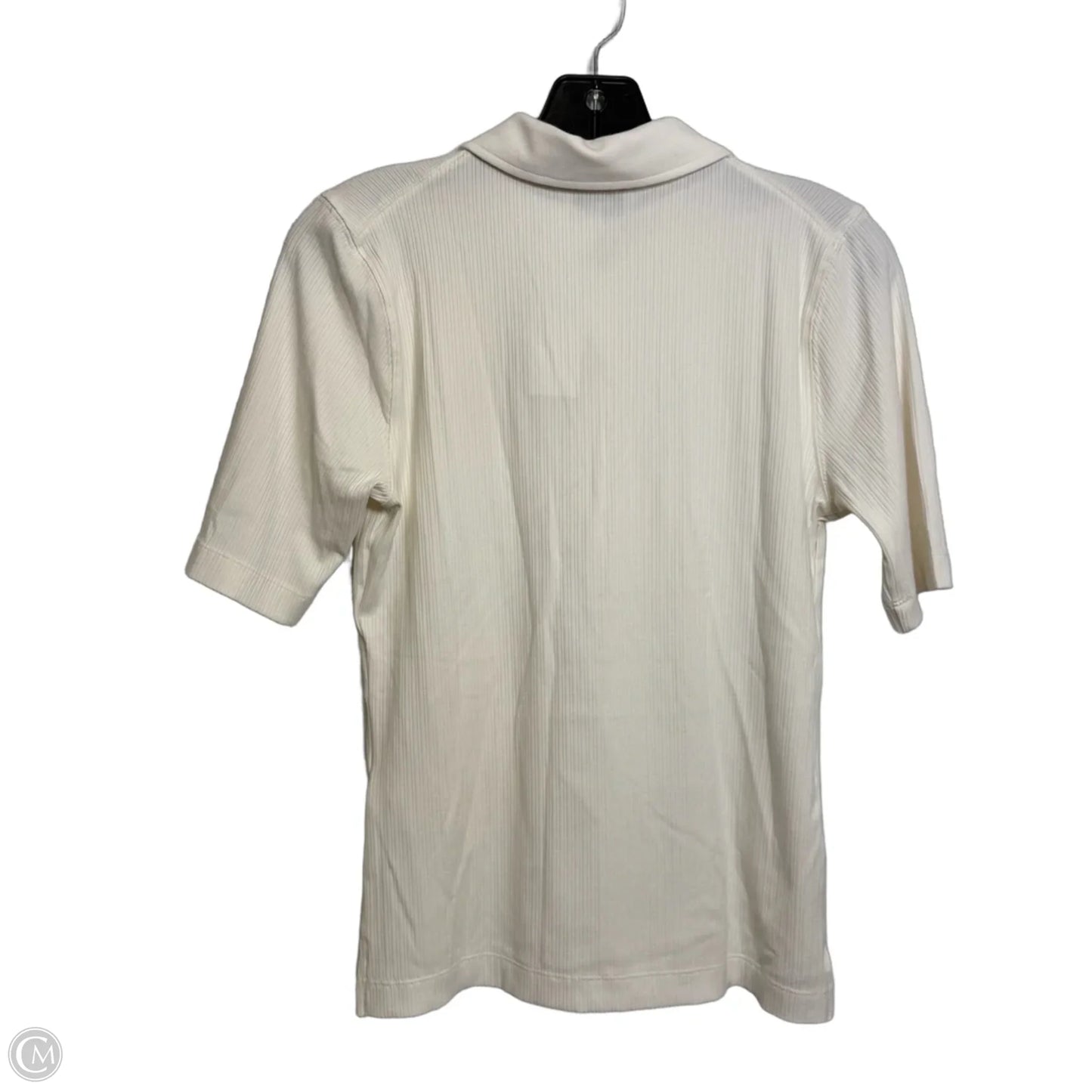 Top Short Sleeve By Spanx In White, Size: M